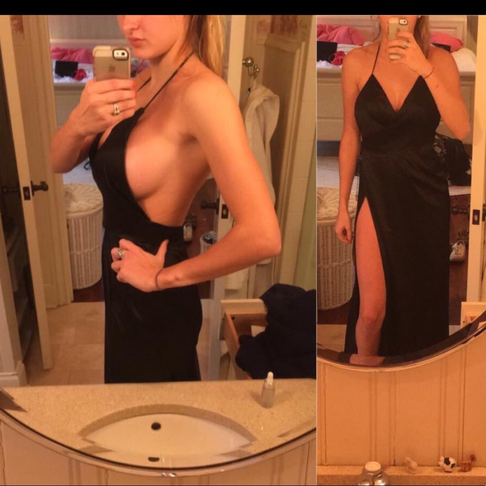 Black prom dress
